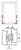 Ножницы телескопические (пара) (209,5-297,5мм.) с держателями из сплава цинка Stublina - Верхнеподвесная оконная фурнитура