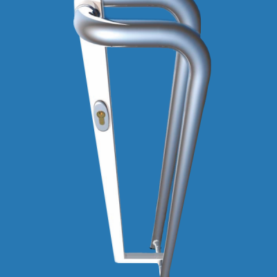 Ручка дверная накладная скоба (пара) Stublina - Ручки дверные: прямые и скобы | БПК